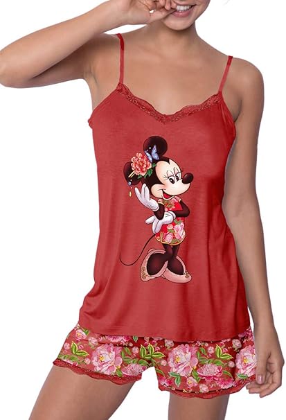 pijamas de verano mujer disney