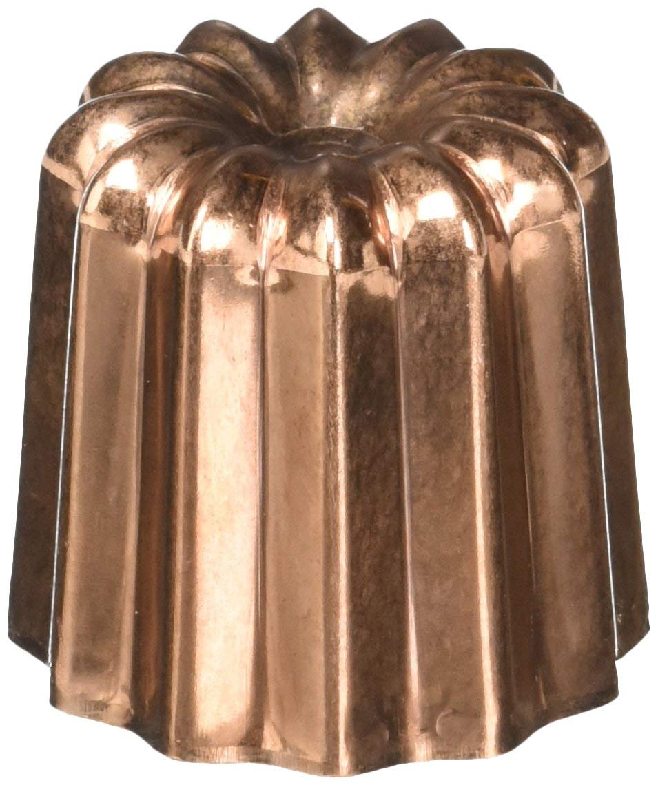 DE Buyer Serrated cake tin mold with copper edge, ø55 mm