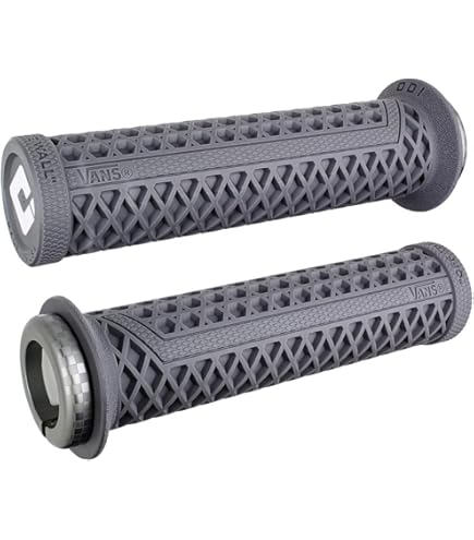 Amazon.com : ODI Lock-On MTB V2.1 - Gum/White Checker D33VNGR-BC