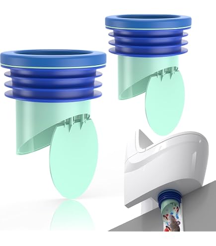Industrial Toilet Flange Repair Kit – Wax Ring With Backflow Preventer For 110mm Holes – Easy Install