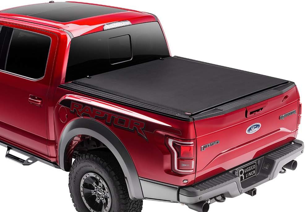 Rugged Liner Premium Rollup Truck Bed Tonneau Cover | RC-F6515 | fits 15-18 Ford F-150 (w/o utility track), 6'5" bed