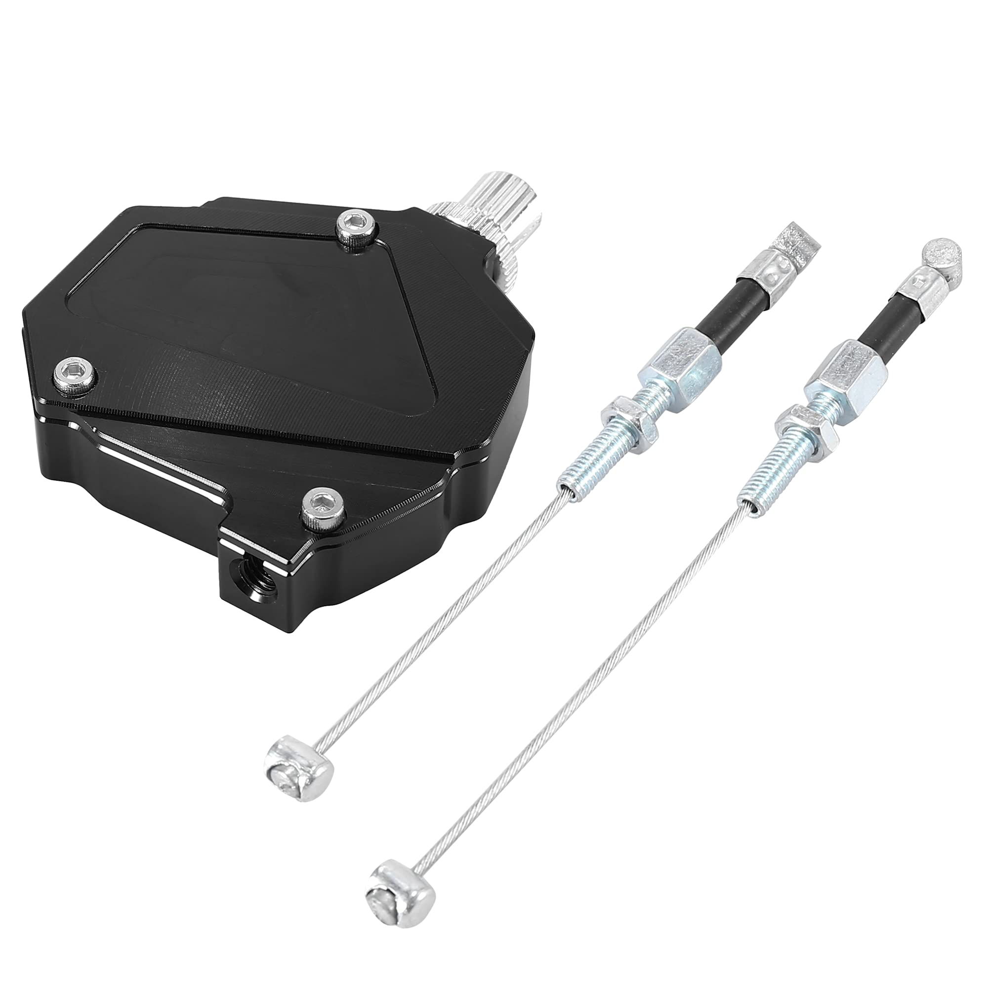 Photo 1 of Motoforti Universal Motorcycles Stunt Clutch Easy Pull Cable Line Aluminum Alloy Clutch Economizer System Black