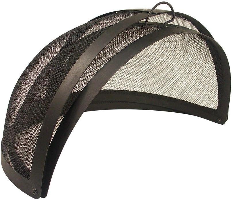 Catalina Creations 28" Heavy Duty Fire Pit, Easy Access, Hinged, Spark