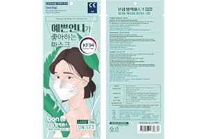 Blue Industry KF94 3D Large/White (KF94, Large) [10pcs] Individually Packaged