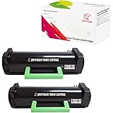 2 Pack Compatible B2360 High Yield 8500 Pages Toner Cartridge for M11XH 331-9805 Black Laser Toner fits for Dell B2360d B3460dn B2360dn B3465dnf B3465dn Printers