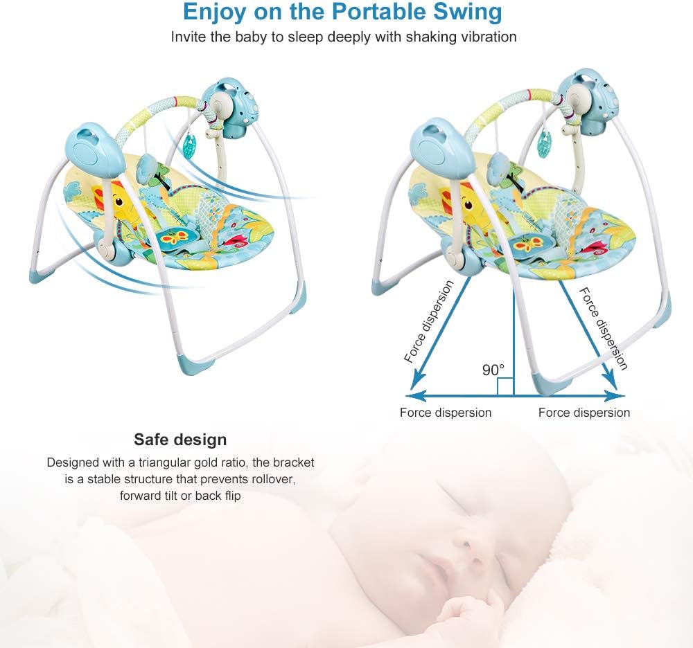 vastfafa baby swing