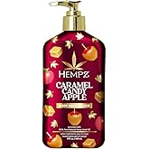 Hempz NEW Caramel Candy Apple Body Moisturizer, Body Lotion, Fall & Winter Skin Care for Men & Women, Limited Edition, 17 fl.oz.