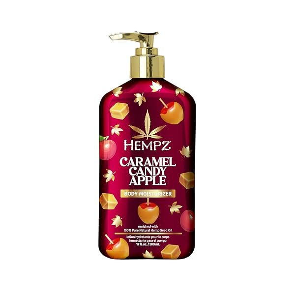 HEMPZ NEW CARAMEL CANDY APPLE BODY MOISTURIZER, BODY...