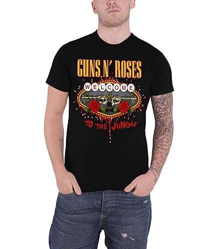 Női Póló Guns N' Roses - Classic Logo - ROCK OFF - GNRTS04LB - Metalshop.hu