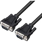 DTech Cable serie DB9 9 Pin macho a macho RS232 recto a través del cable