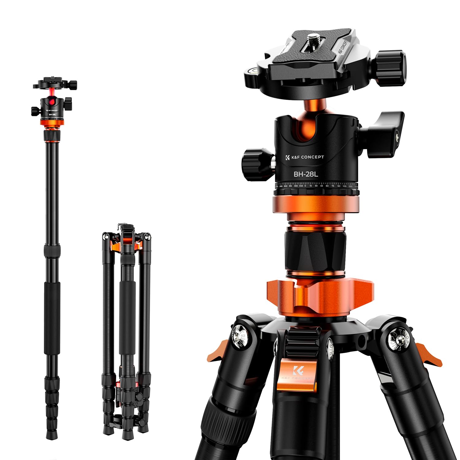 Mua K&F Concept 68 inch /175cm Camera Travel Tripod with Monopod,10kg/22lbs Load