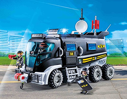 PLAYMOBIL City Action 9360 SEK-Truck mit Licht- und Soundeffekten, Ab 5 Jahren – Bild 3