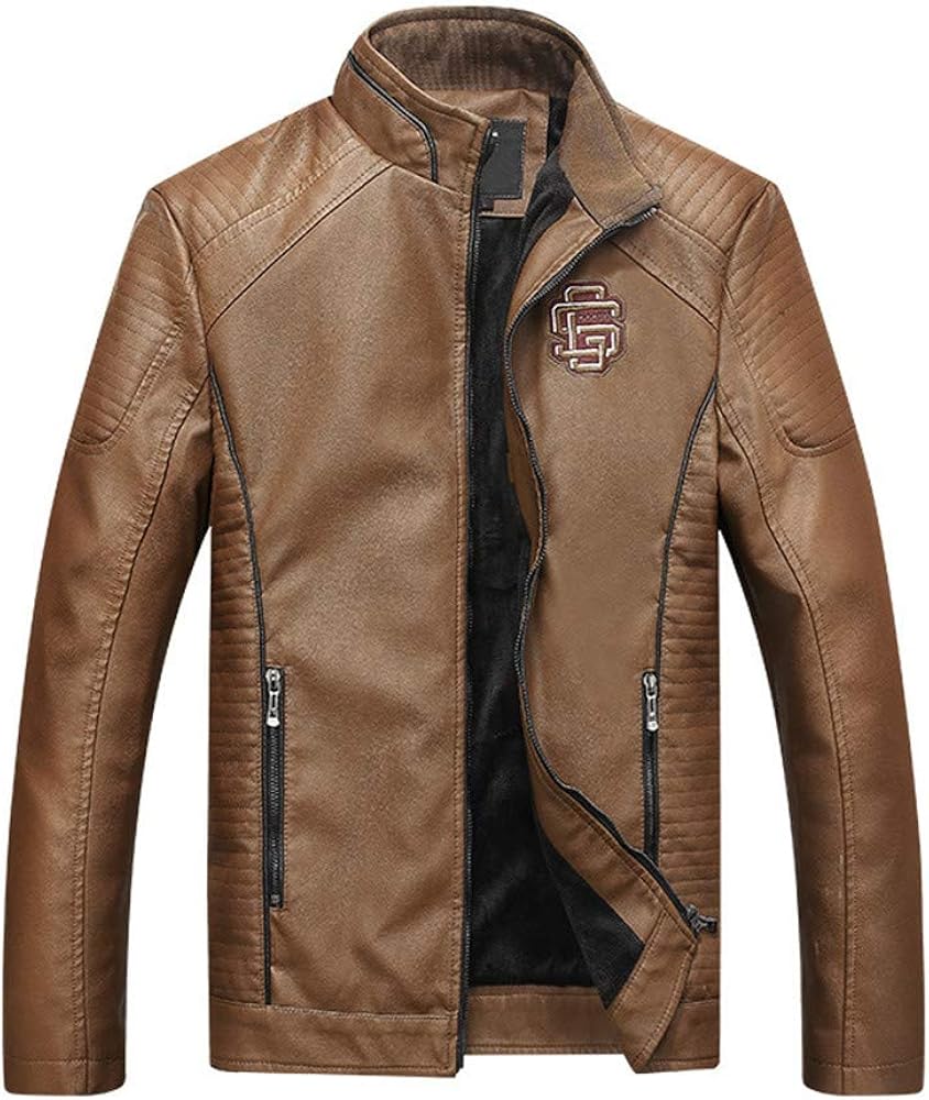thermal leather jacket