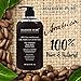Majestic Pure Arabica Coffee Anti Hair Loss Shampoo & Body Wash, Restore Hair Growth, Promotes Manageable Hair Regrowth, 8 Fl. Oz.