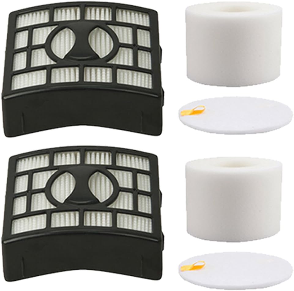 Amyehouse Foam & Felt Filter Replacement Kit Compatible with Shark Rotator Powered Lift-Away Speed Vacuum NV683 NV682 NV681 NV680 NV800 NV801 NV803 UV810,Compares to # XFF680 & XHF680