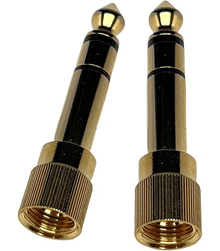 Amazon.com: beyerdynamic M5 Screwable Headphone Adapter, Gold