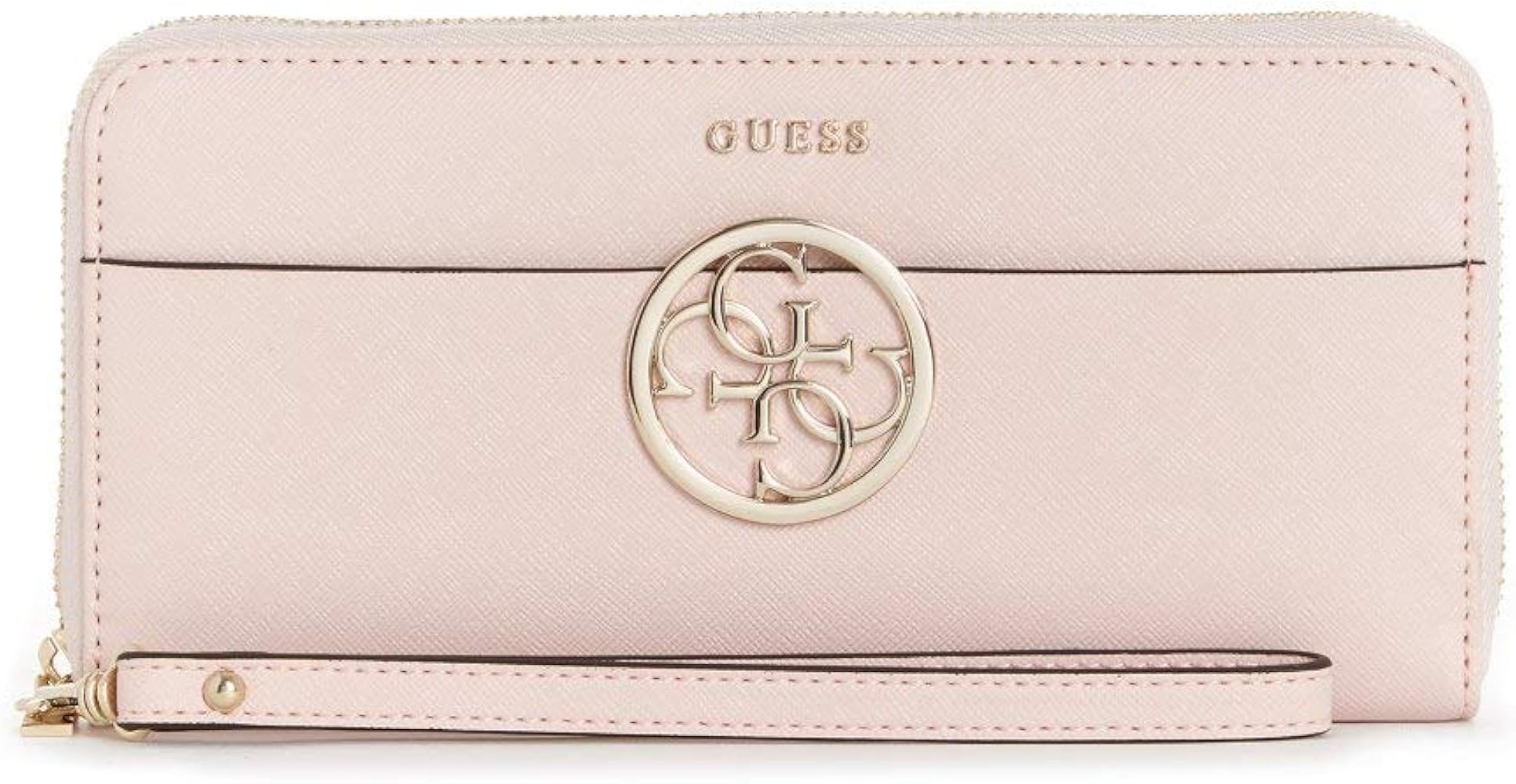 guess kamryn large zip around wallet