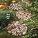 Collections Etc Limestone Rock Stepping Stones - Set of 3