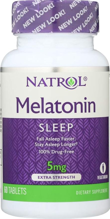 Natrol (NOT A CASE) Melatonin 5 mg, 60 Tablets