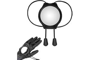 LUAATT 360 Observe Diving Wrist Mirror,Scuba Dive Convex Mirror with Bungee Cord for Enhanced Situational Awareness and Safety