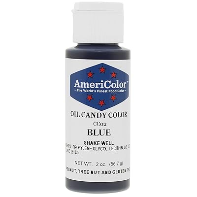 Americolor Candy Oil - BLUE 2 OUNCE CANDY OIL COLOR