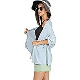 VENVSBEE Shawl Wraps For Women UPF 50+ UV Sun Protection Summer Shawl Lightweight Cooling Travel Scarf Beach Cover Up