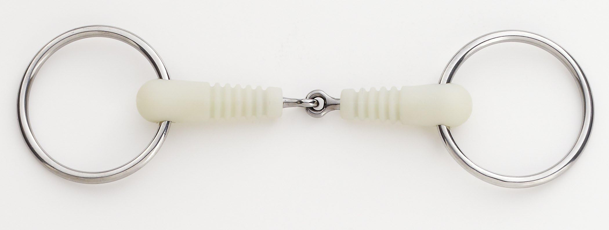 Happy Mouth Jointed Ribbed Loose Ring Bit - Size:05 Color:N/A