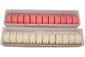 MACARON BITES Macarons - Pink and White