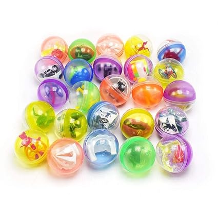 Crazy-Store Novelty Cute Mini Surprise Egg Cartoon Dolls Capsule Toys for Kids (10pcs)