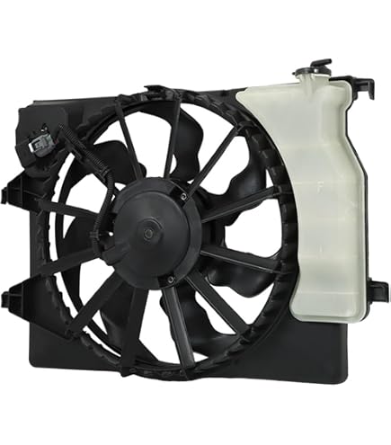 Cooling Fan Assembly For 2016-2020 Kia Sorento - Single Fan Radiator Replacement (Part #KI3115145), 1-Year Warranty