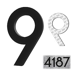 4 Inch House Numbers, Self-adhesive Mailbox Numbers