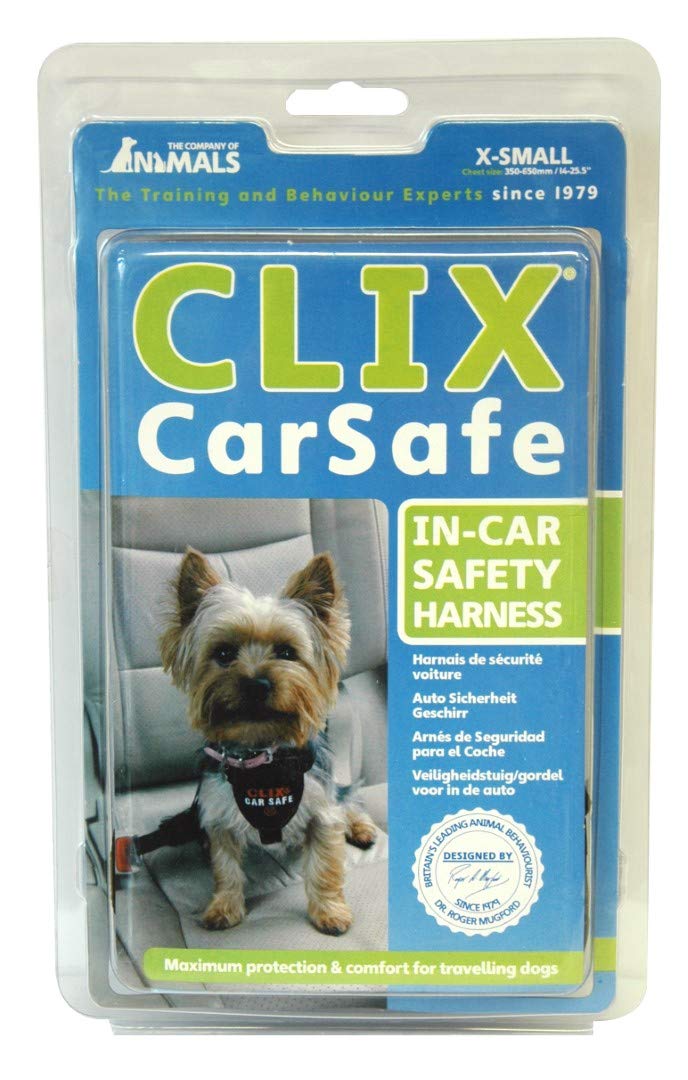 The Company of Animals Clix Carsafe In-Car Safety Harness For Dogs,X-Small