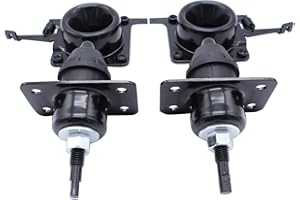 4 PCS/SET SHLPDFM Hood Latches Upper & Lower RH LH Hood Release SET 20498998, 20878648, 20878651, 82210369, 8074949 Compatible with Volvo White, VN, VNL 2004-2017