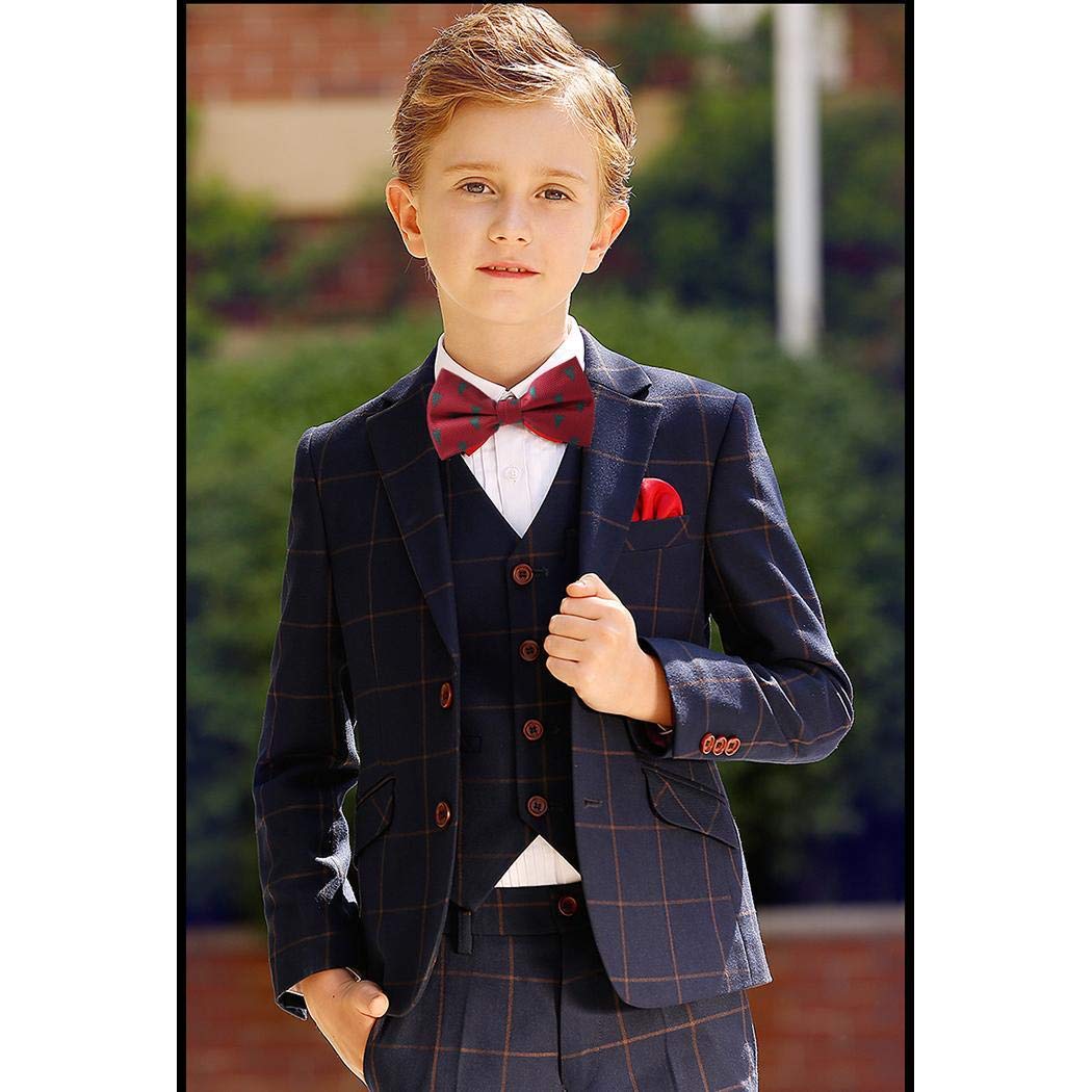 CINUE Christmas Kids Adjustable Bowtie Necktie Lovely Festival Novelty Gift Bow Ties