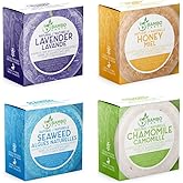Solid Shampoo Bar And Conditioner Effect Hair Soap – 4 Pack 100% Organic Shampoo Bars For Hair With All Natural Plant Based E