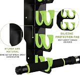 BOOSTEADY 10-Rod Fishing Rod Holder Wall Ceiling Rack Green view 4