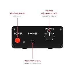 AtNeDcVh Mini Small Stereo Audio