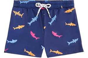 American Trends Boys Swim Trunks Toddler Swim Shorts Bathing Suit Kids Swimsuit Youth Swimwear