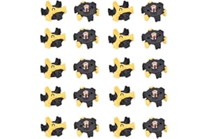 CuiCanfla 20 Pcs Golf Shoe Spikes, Golf Shoe Spikes Replacement, Soft Spike Replacement Cleats Golf Spikes, for Golf-Lover Go