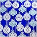 JAM PAPER Assorted Gift Wrap - Christmas Foil Wrapping Paper - 75 Sq Ft Total - Frosted Holidays Set - 3 Rolls/Pack