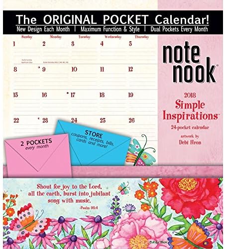 2018 Simple Inspirations Christian Note Nook