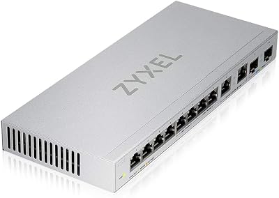 Zyxel XGS1010-12 12-Port Unmanaged Switch 2.5G and 10G SFP+ Desktop Wallmount