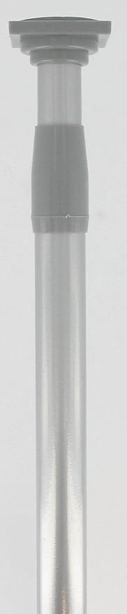 Tringle à Rideaux Entre Murs 135à250 Cm Sans Perçage Gris