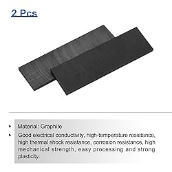 MECCANIXITY Rectangle Graphite Block Disk Ingot