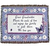 Great Grandmother Throw Blanket - Gift for Great Grandma