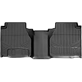 SMARTLINER Custom Fit Floor Mats 2nd Row Liner Compatible with 2022-2025 Nissan Frontier