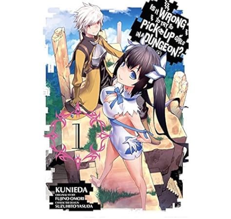 Amazon Com Is It Wrong To Try To Pick Up Girls In A Dungeon Vol 1 Manga 9780316302173 Omori Fujino Books