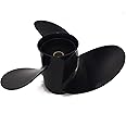 ARKDOZA 8.5x7.5 8.5x8.5 8.5x9 8.5x9.5 Aluminum Propeller for Tohatsu Mercury Nissan Outboard Motor 12 Tooth 8 1/2x7 1/2 8 1/2x8 1/2 8 1/2x9 8 1/2x9 1/2