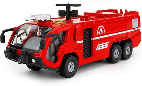 Fire Truck Toy for Kids, Emergency Vehicle, Interactive Play Movable