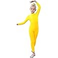 YgneeDom Kids Girls One Piece Spandex Unitards, Long Sleeve Turtleneck Unitard, Full Body Catsuit, Dance Leotard Costumes